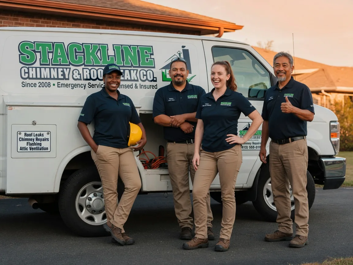 Chimney flashing repair company in Graysville, GA